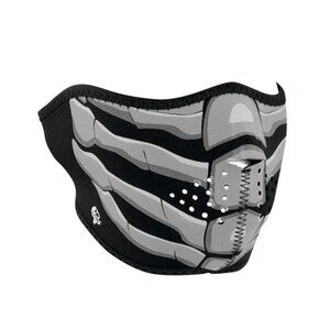 Half Mask Neoprene Bone Breath Glow in the Dark-WNFM168HG 💸